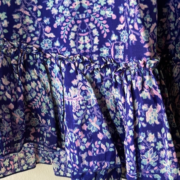 Rebecca Taylor off the shoulder silk blouse - Picture 2 of 4